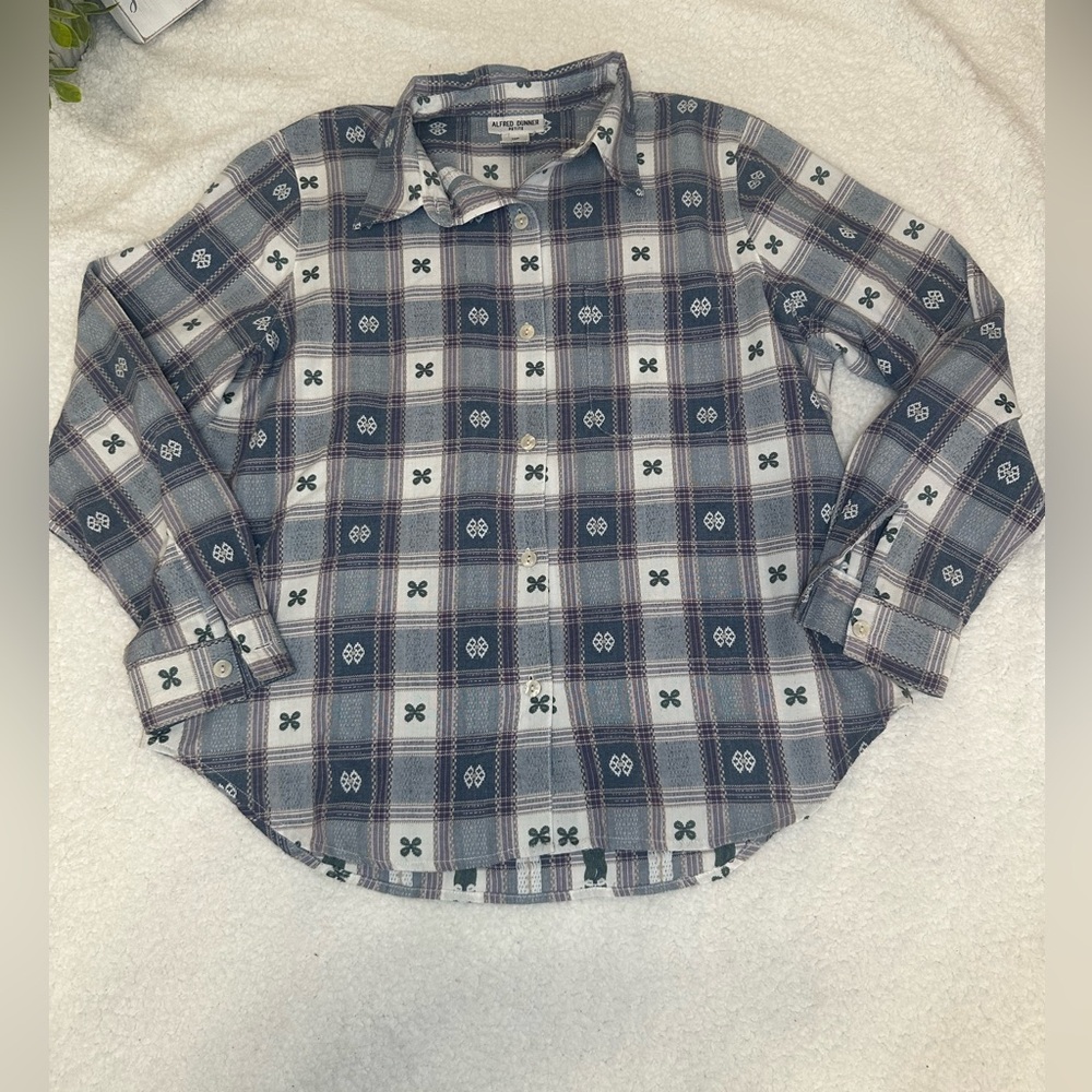 Alfred Dunner button down shirt size 12P